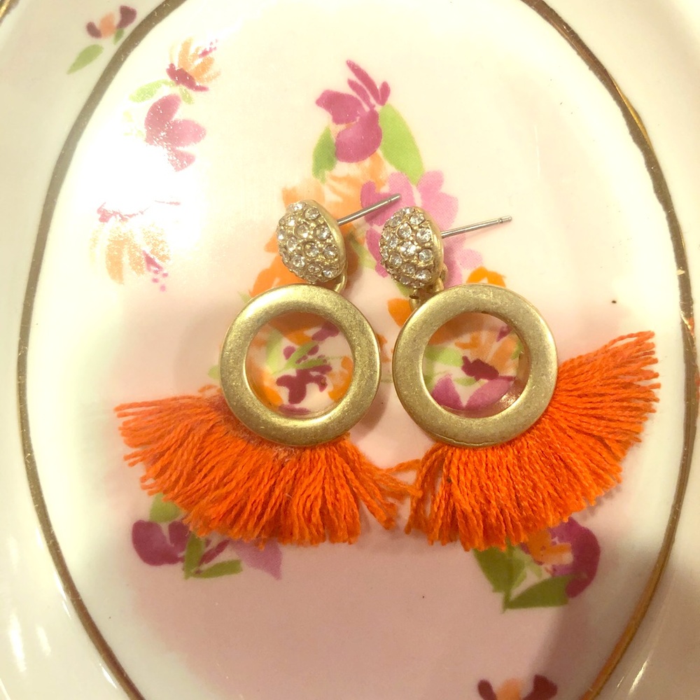 JCrew Fringe Earrings